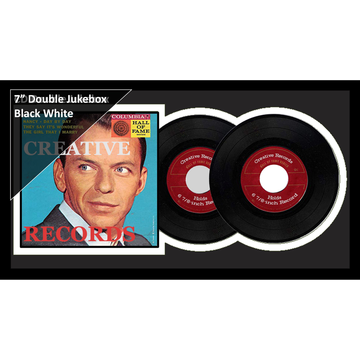 7" Double Jukebox Frame