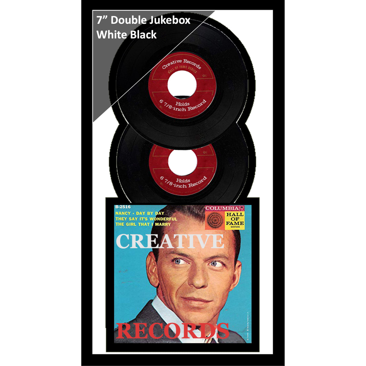 7" Double Jukebox Frame