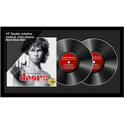 12" Double Jukebox Record Frame