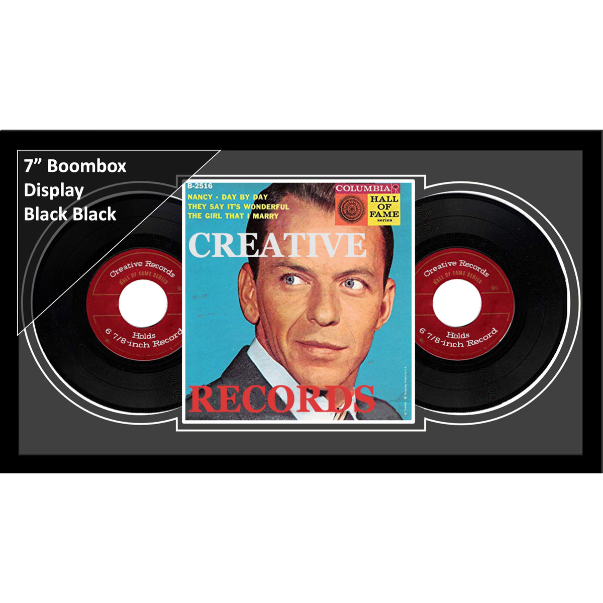 7" Double Boombox Frame