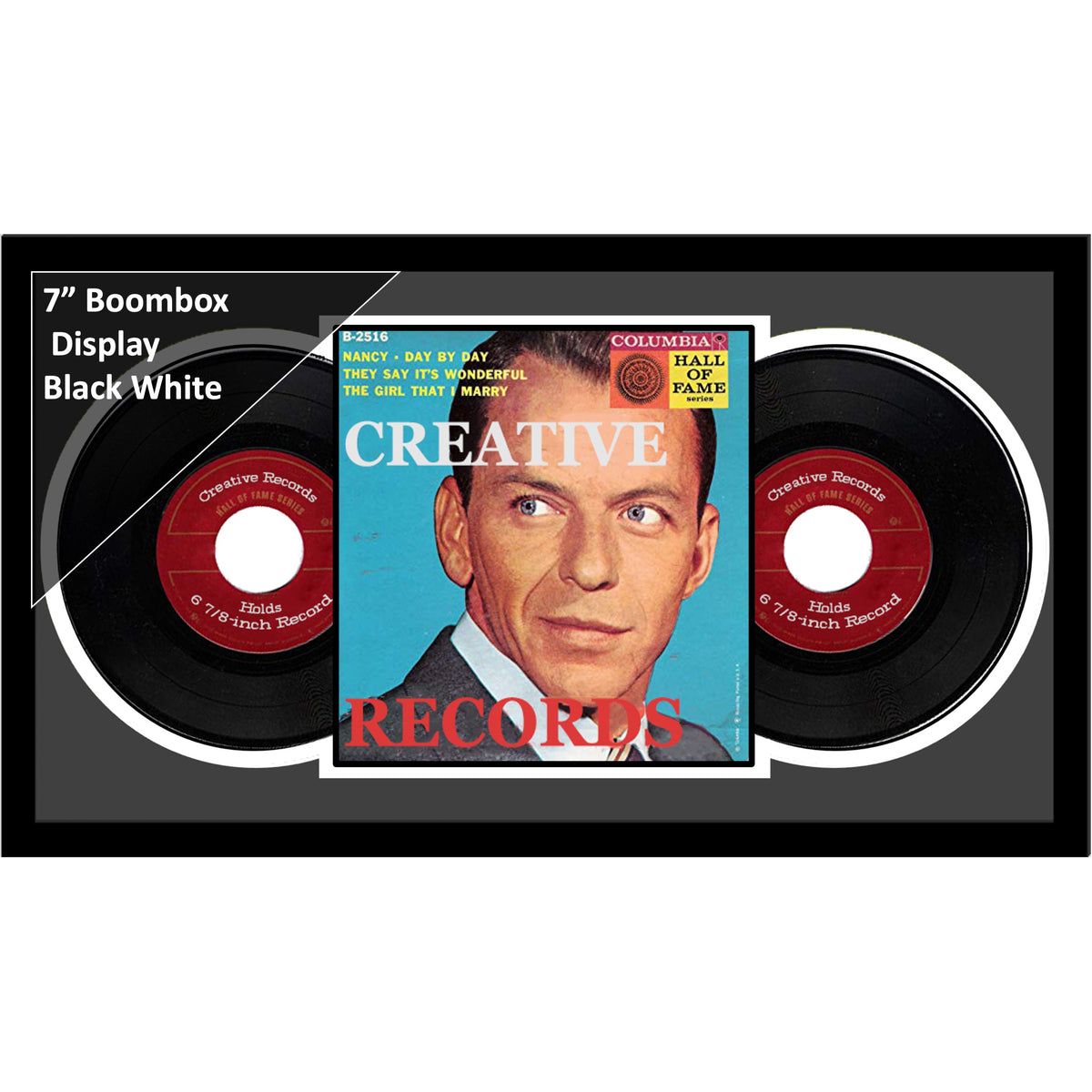 7" Double Boombox Frame