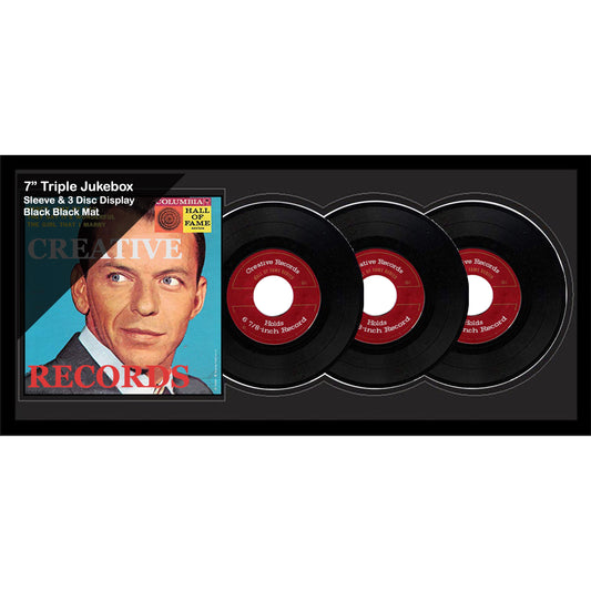 7" Triple Jukebox Frame
