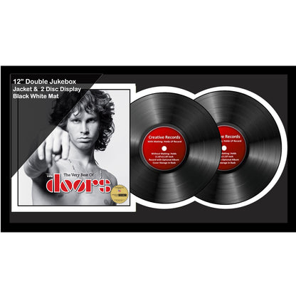 12" Double Jukebox Record Frame