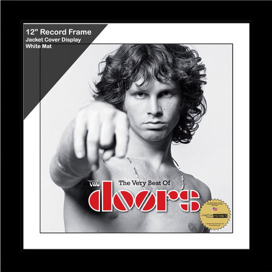 12" Record Cover Frame with Mat