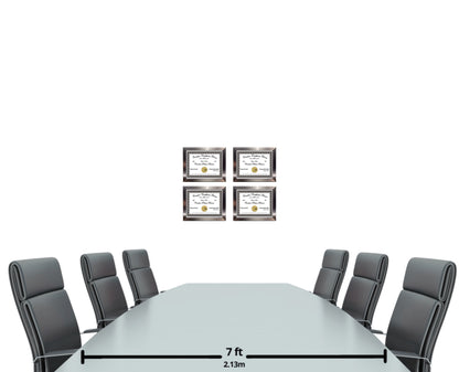 Carnegie Stainless Steel Diploma Frame (No Mat)