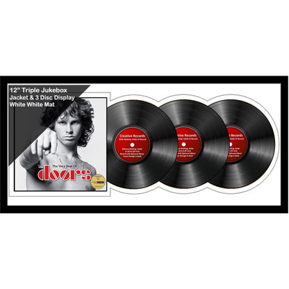 12" Triple Jukebox Record Frame