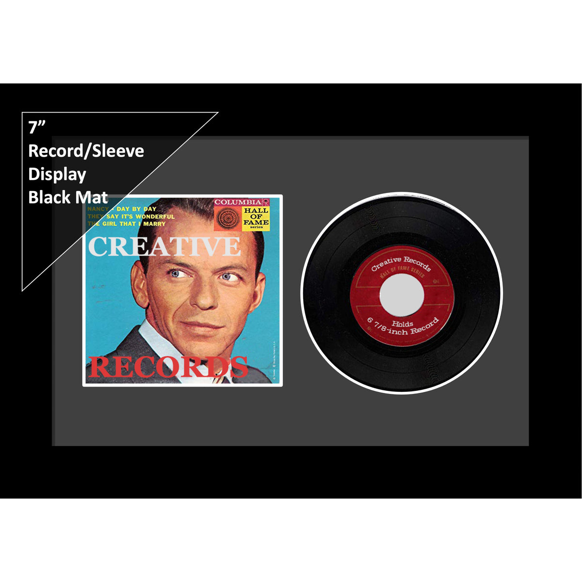 7" Record Frame with Sleeve