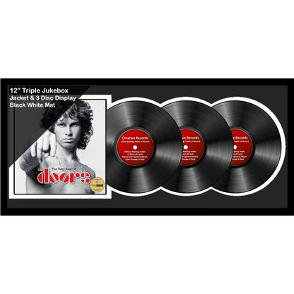 12" Triple Jukebox Record Frame