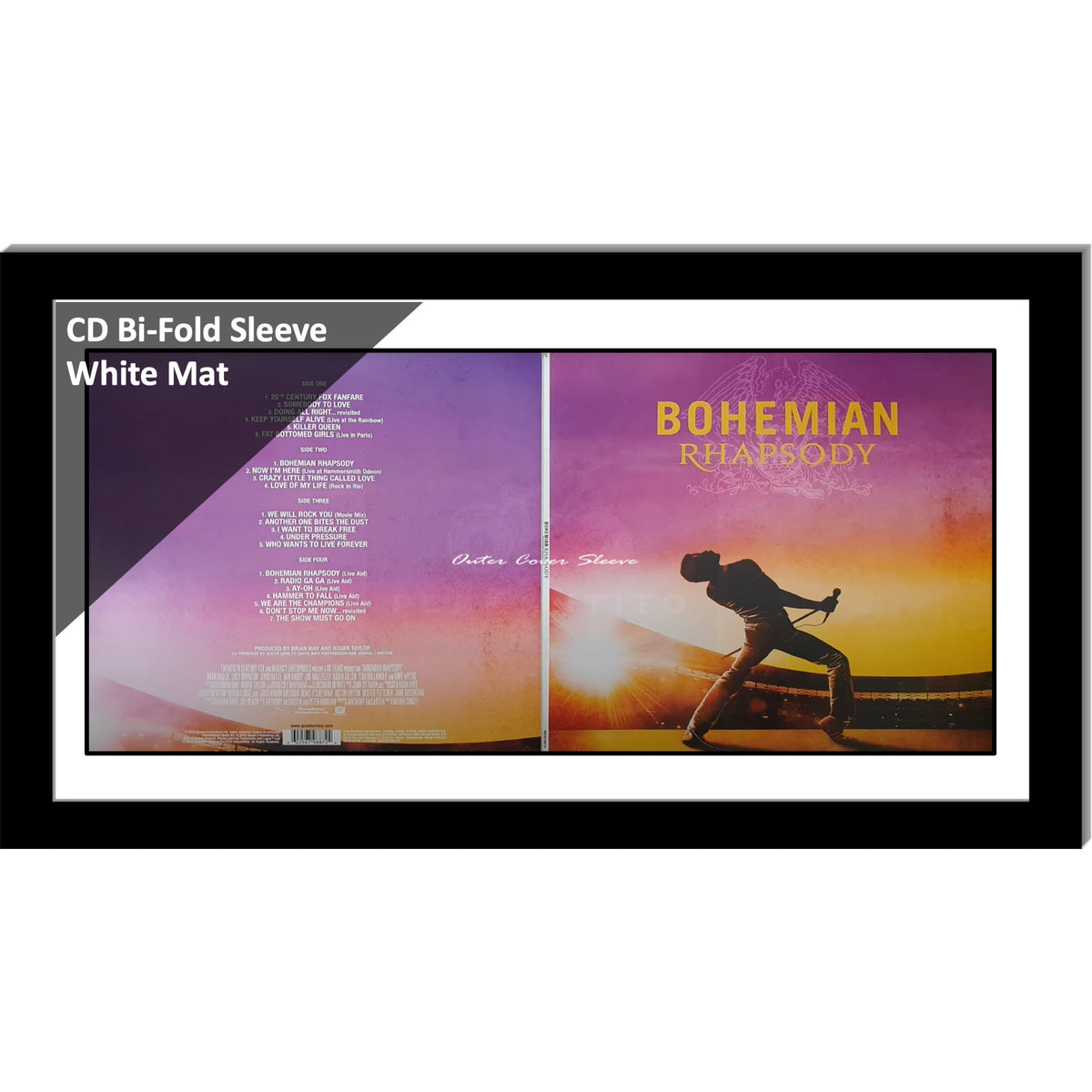 CD Frame Bifold Double Sleeve