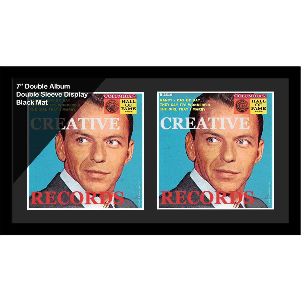 7" Double Record Sleeve Frame