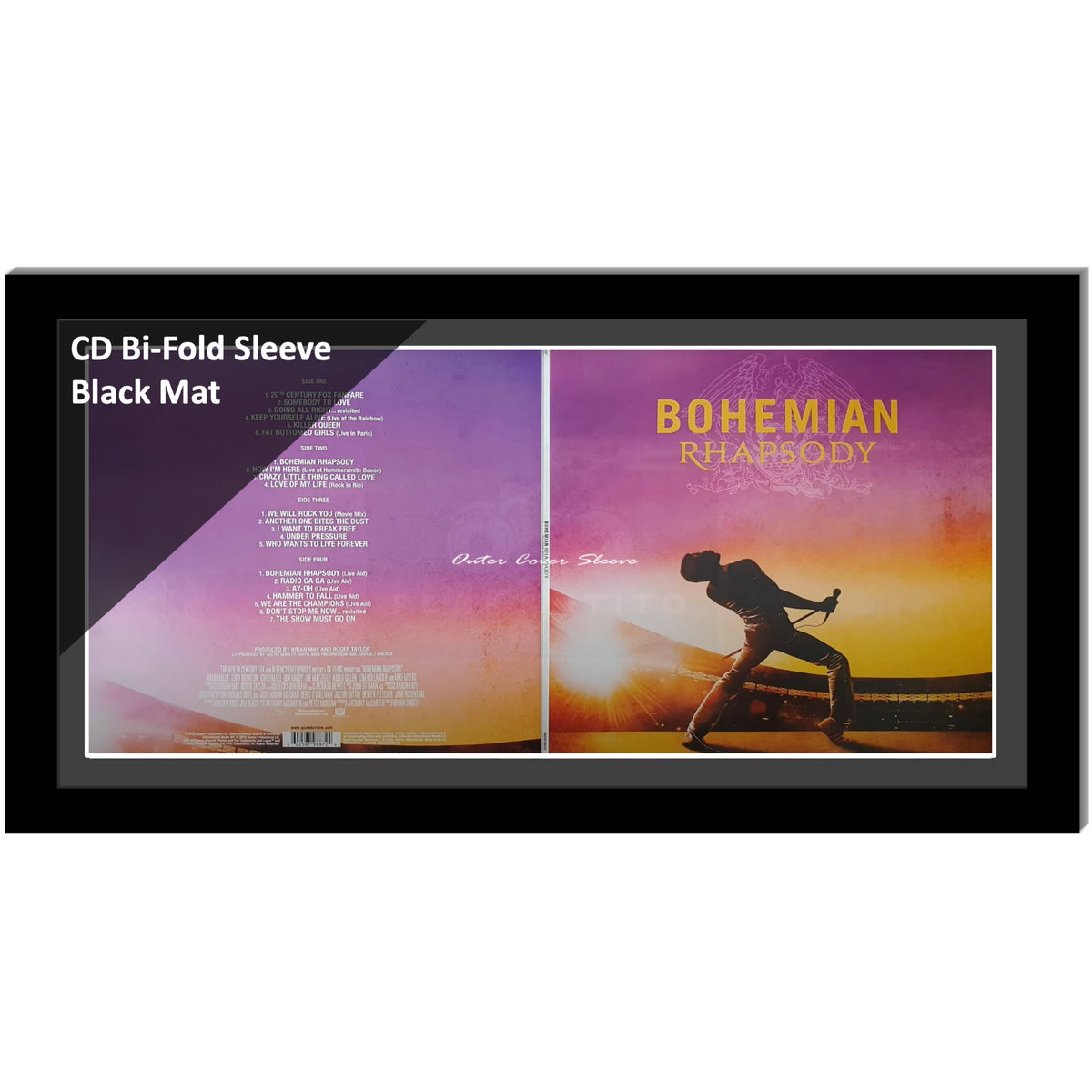 CD Frame Bifold Double Sleeve