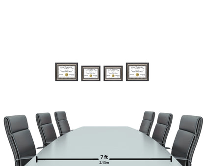 Rockefeller Black Diploma Frame (no Mat)