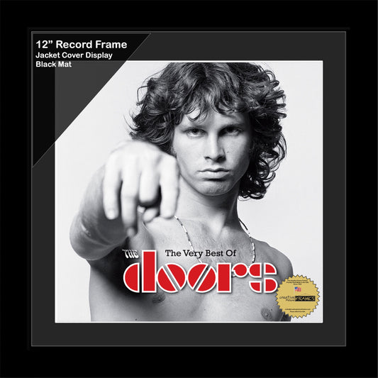 12" Record Cover Frame with Mat