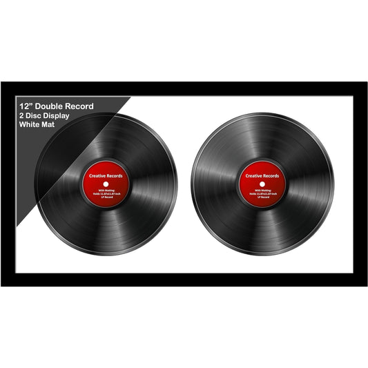 12" Double Disc LP Record Frame