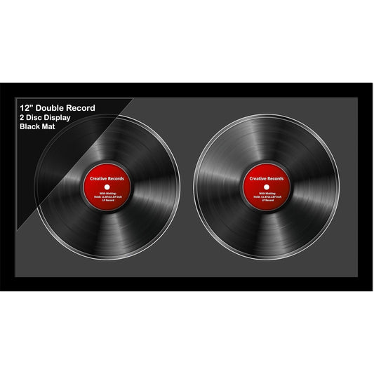 12" Double Disc LP Record Frame