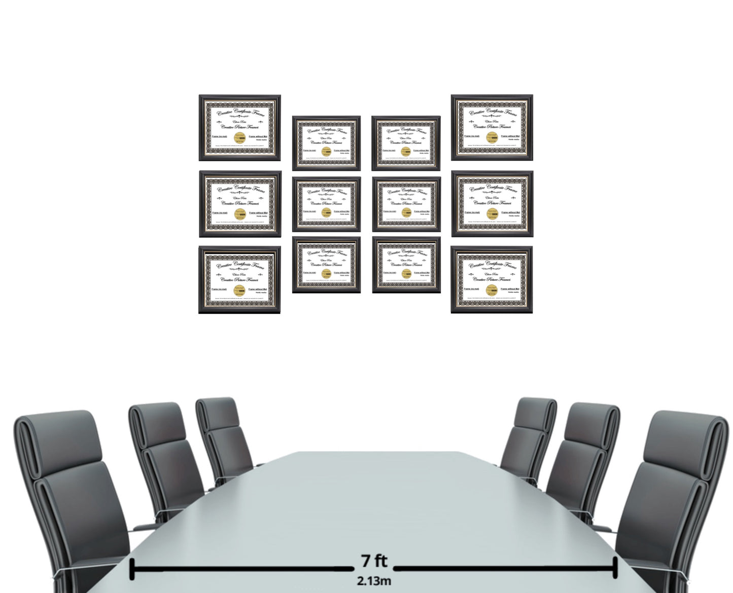 Rockefeller Black Diploma Frame (no Mat)