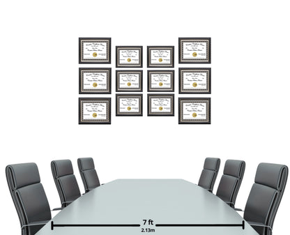 Rockefeller Black Diploma Frame (no Mat)