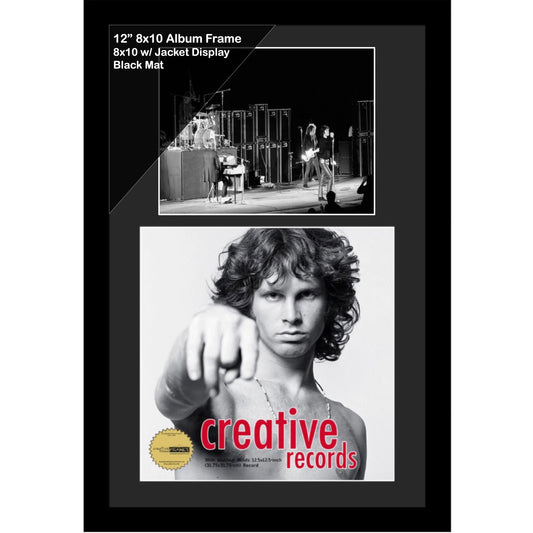 12" Record Cover with 8x10-inch Photo Frame