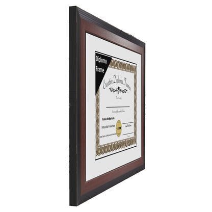 Congress Mahogany Diploma Frame with Mat