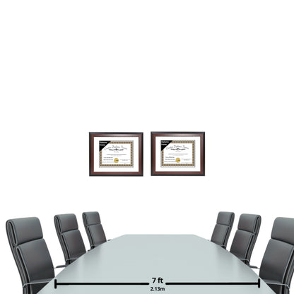 Congress Mahogany Diploma Frame with Mat