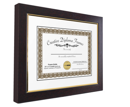 Majestic Mahogany Diploma Frame with Mat