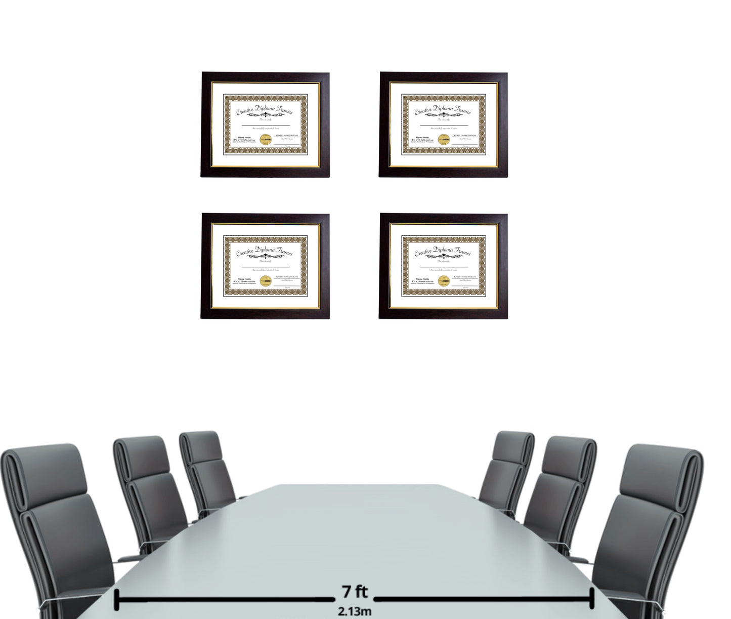 Majestic Mahogany Diploma Frame with Mat