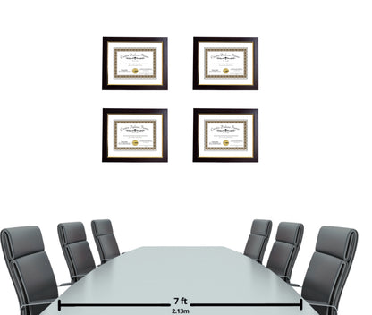 Majestic Mahogany Diploma Frame with Mat