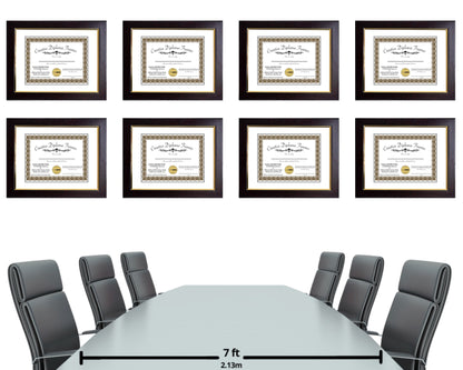 Majestic Mahogany Diploma Frame with Mat