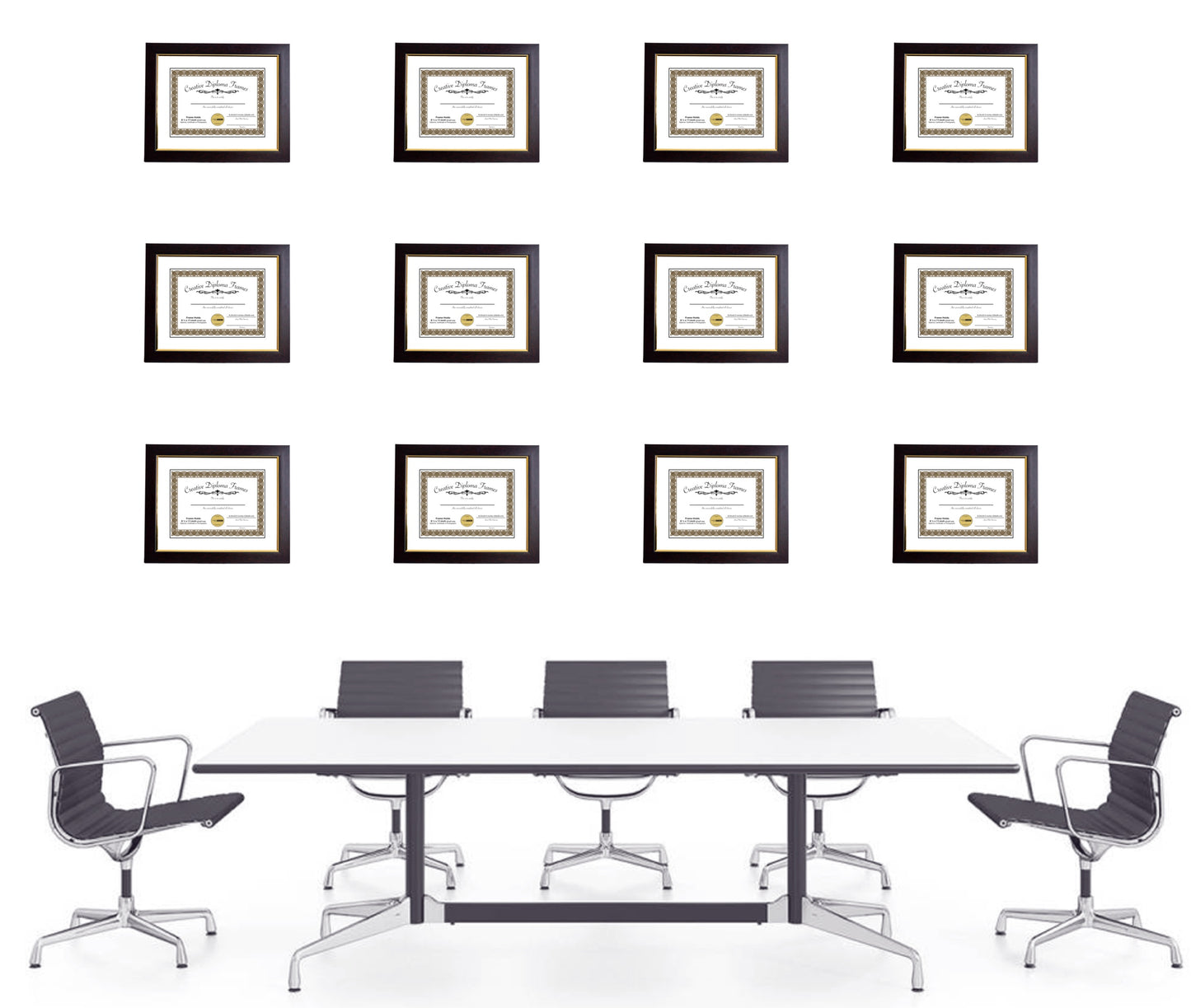 Majestic Mahogany Diploma Frame with Mat