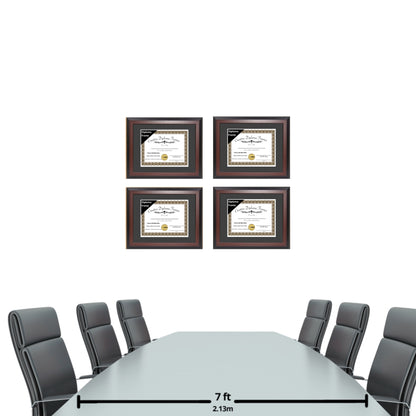 Congress Mahogany Diploma Frame with Mat