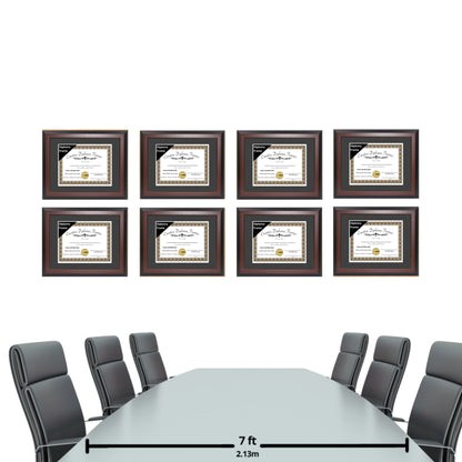 Congress Mahogany Diploma Frame with Mat