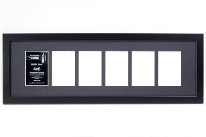 4x6 Small Multi Opening Manhattan Black