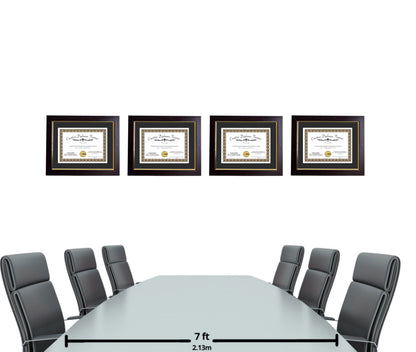 Majestic Mahogany Diploma Frame with Mat