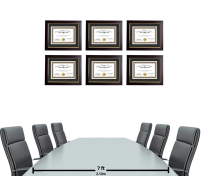 Majestic Mahogany Diploma Frame with Mat