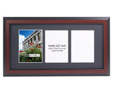 5x7-inch 3-8 Opening Mahogany Picture Frame