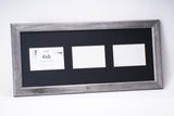 4x6-inch 2-6 Opening Driftwood Vertical Picture Frame