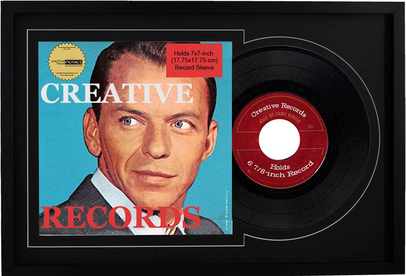 45 RPM (7") Jukebox Record Frame 10x16