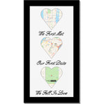 3 Heart Opening Vertical Frame