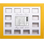 Personalized 12 Month Photo Collage - 16x20 Candy Color Frames
