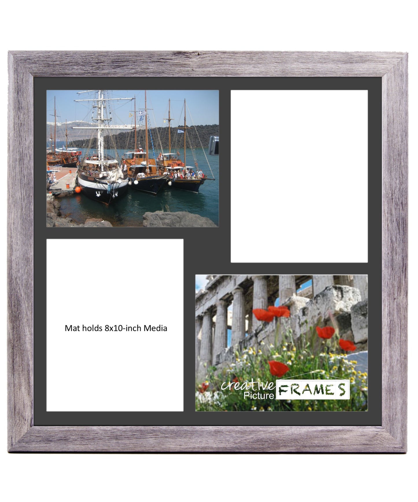 8x10-inch 2-4 Opening Driftwood Picture Frame