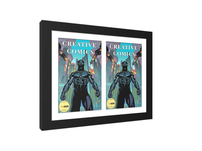 Double Comic Book Frame with Mat
