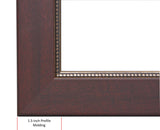 Mahogany with Gold Relief Diploma Frame with Mat