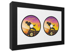 CD Double Disc Frame