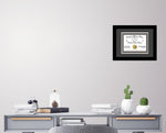 Traditional Black Diploma Frame with Mat